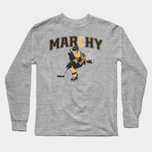 Brad Marchand Captain Marchy Long Sleeve T-Shirt